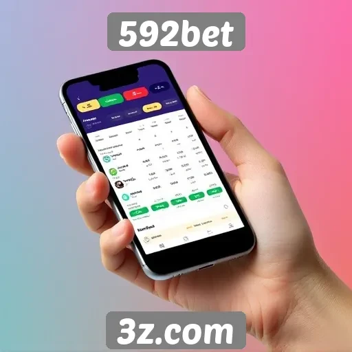Interface e usabilidade do 592bet em dispositivos móveis