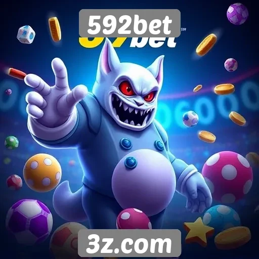 Variedade de jogos disponíveis na 592bet