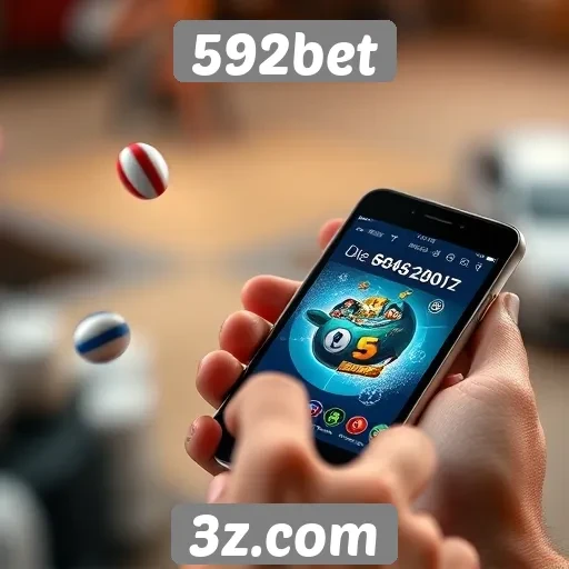 Experiência do usuário em dispositivos móveis no 592bet